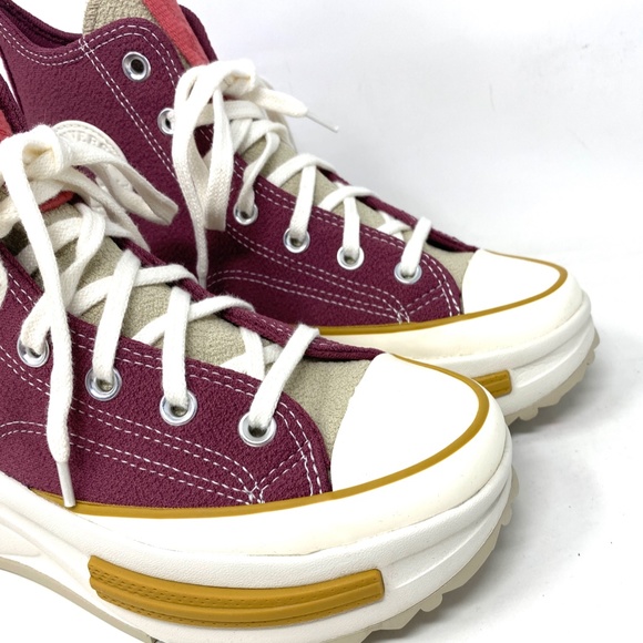 Converse Run Star Legacy CX Platform Shoes Women's Cherry Knit High Top A03053C - Picture 4 of 11